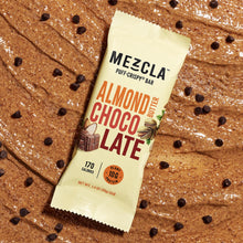 Load image into Gallery viewer, Mezcla Almond Butter Chocolate Bars - 12 bars x 1.4 oz case
