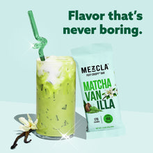 Load image into Gallery viewer, Mezcla Matcha Vanilla Bars - 12 bars x 1.4 oz case
