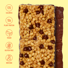 Load image into Gallery viewer, Mezcla Peanut Butter Chocolate Bars - 12 bars x 1.4 oz case
