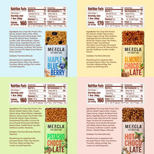 Load image into Gallery viewer, Mezcla Bars Variety Pack Sampler - 8 Bars x 1.4 oz case
