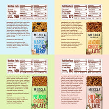 Load image into Gallery viewer, Mezcla Bars Variety Pack Sampler - 8 Bars x 1.4 oz case
