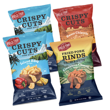 Load image into Gallery viewer, Field Trip Variety 4ct Pork Rinds
