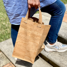 Load image into Gallery viewer, Aficionado Wine Tote Bag (4 Bottles) by Tiradia Cork
