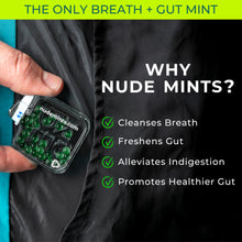 Load image into Gallery viewer, Breath + Gut Mints - Ice Shot (Peppermint Flavor) by NUDE MINTS
