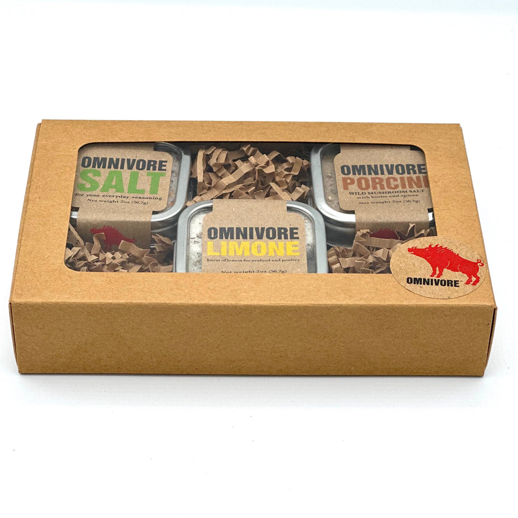 Omnivore 3 Tins Gift Box Set