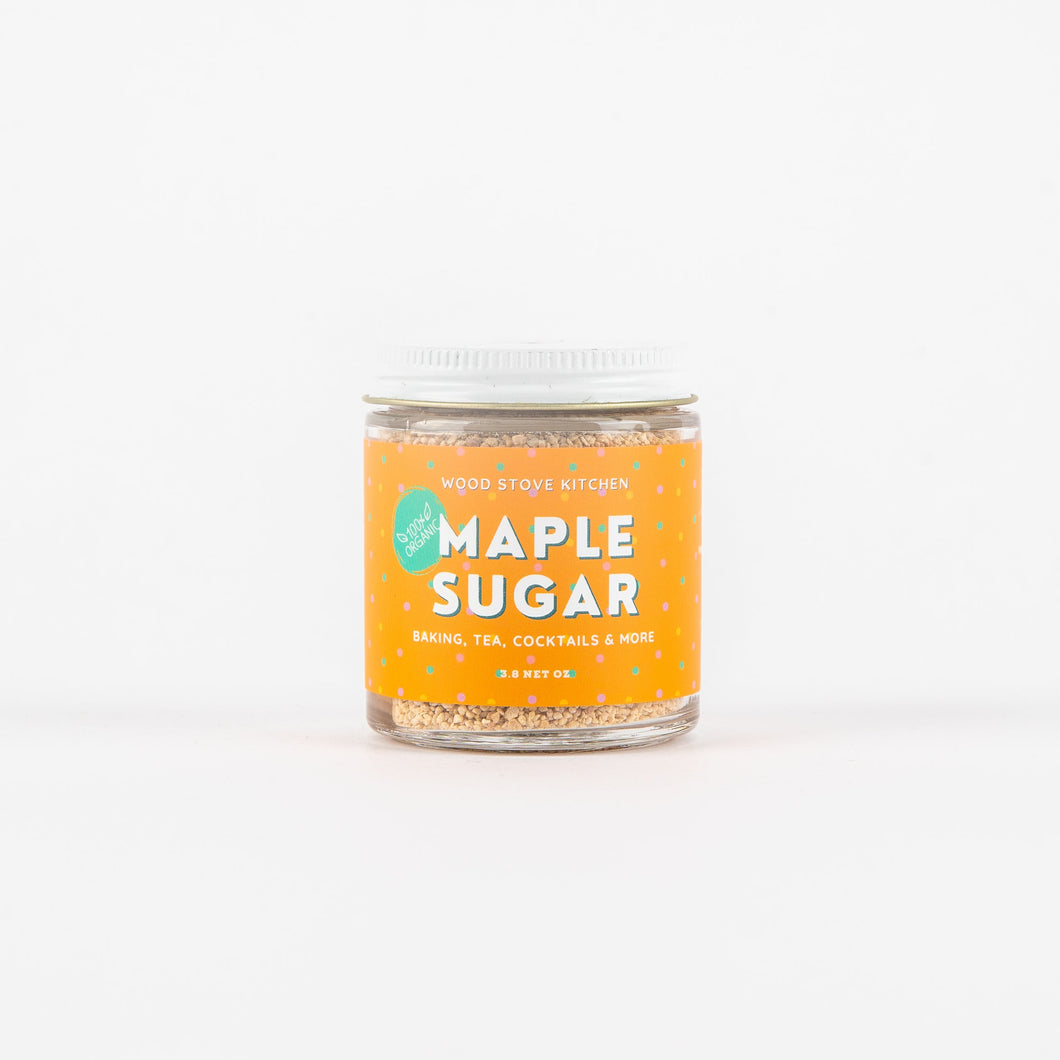 Organic Maple Sugar for Baking, Tea, Cocktails & More by Wood Stove Kitchen