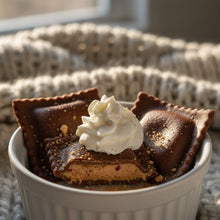 Load image into Gallery viewer, PastaZerts Chocolate Peanut Butter &amp; Jelly Ravioli Box - 1 box x 12 pieces
