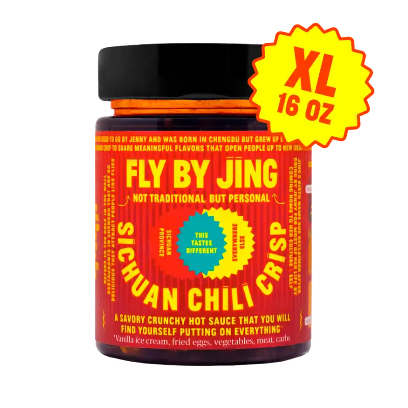 Fly By Jing The Big Boi Glass Jar - 6 jars x 16oz