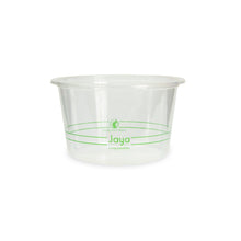 Load image into Gallery viewer, TheLotusGroup - Good For The Earth, Good For Us 16-Ounce Clear PLA Round Deli Container,600-Count Case
