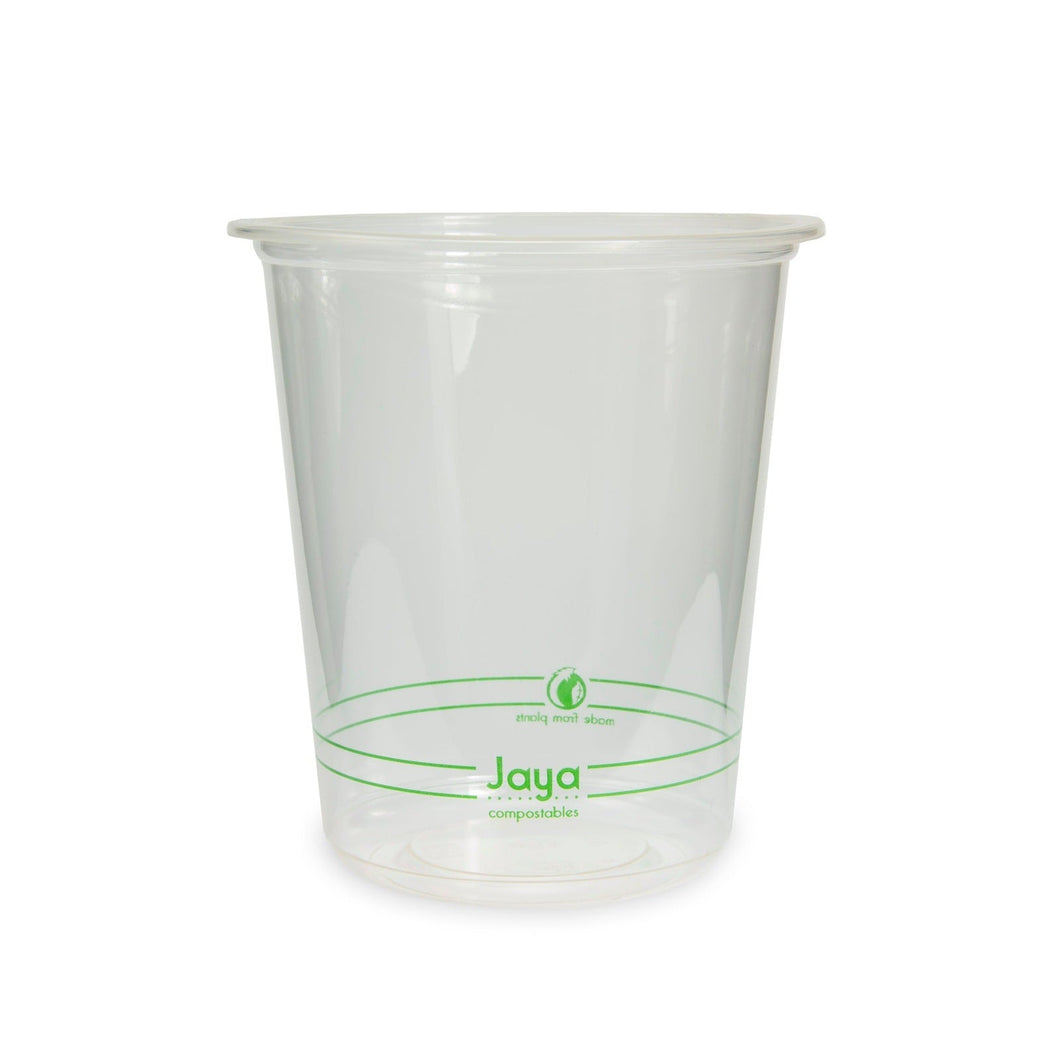 TheLotusGroup - Good For The Earth, Good For Us 32-Ounce Clear PLA Round Deli Container,300-Count Case