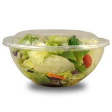 Load image into Gallery viewer, TheLotusGroup - Good For The Earth, Good For Us 24-Ounce Clear PLA Salad Bowl, 300-Count Case
