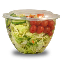 Load image into Gallery viewer, TheLotusGroup - Good For The Earth, Good For Us 24|32-Ounce Clear PLA Salad Bowl Lid, 300-Count Case
