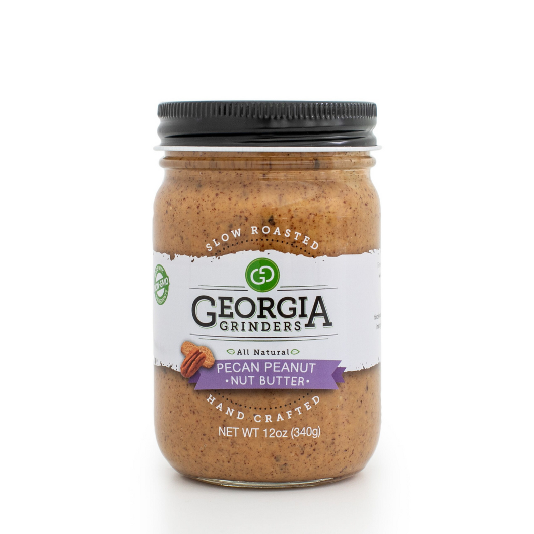 Georgia Grinders Pecan Peanut Butter Blend Jar - 12 oz