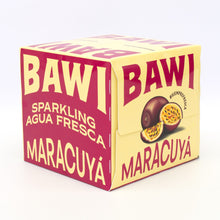 Load image into Gallery viewer, Bawi Agua Fresca LA MARACUYÁ (Passionfruit) Can - 12 Cans x 12 oz (355 mL) case
