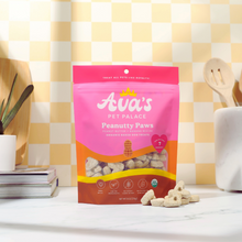 Load image into Gallery viewer, Ava&#39;s Pet Palace Organic Baked Dog Treats Bag - Peanutty Paws
