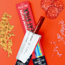 Load image into Gallery viewer, Field Trip Pepperoni Recipe Meat Stick 0.5 oz (24 sticks) box - 9 boxes x 24 sticks case

