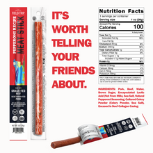 Load image into Gallery viewer, Field Trip Pepperoni Meat Stick 1oz bag - 10 bags x 1oz
