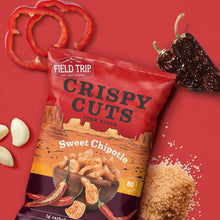 Load image into Gallery viewer, Field Trip Sweet Chipotle Pork Rinds 2.5oz bag - 10 bags x 2.5oz case
