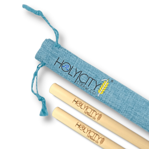 Two Straw/Pouch Combo - Holy City Straw Co..