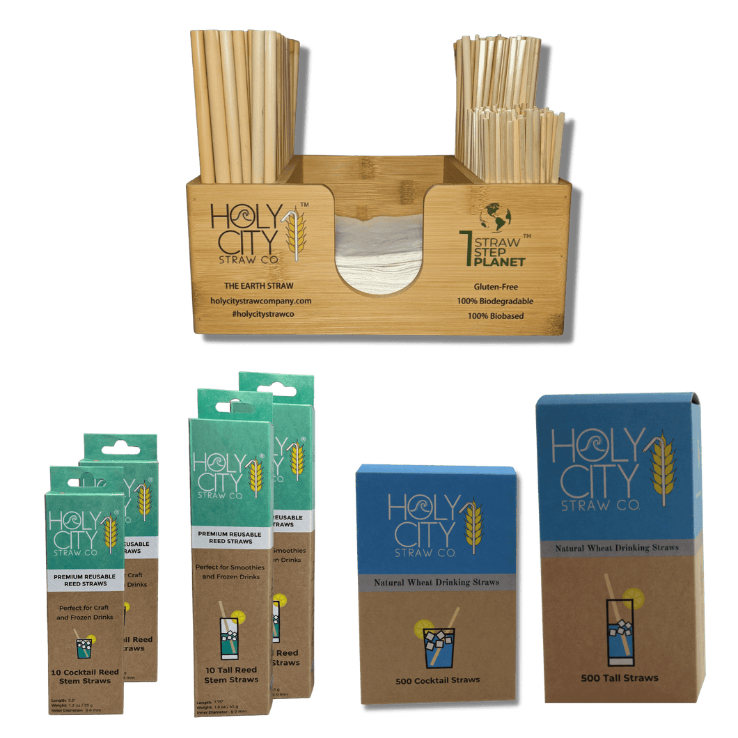 Holy City Straw Premium Home Bar Starter Package