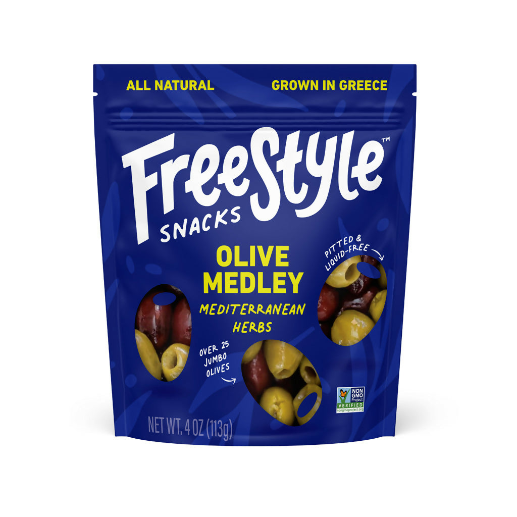 Freestyle Snacks Mediterranean Herb Medley - 6 bags x 4oz