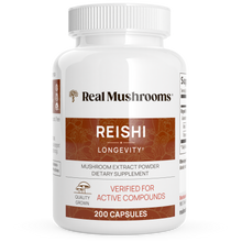 Load image into Gallery viewer, Organic Reishi Mushroom Capsules by Real Mushrooms
