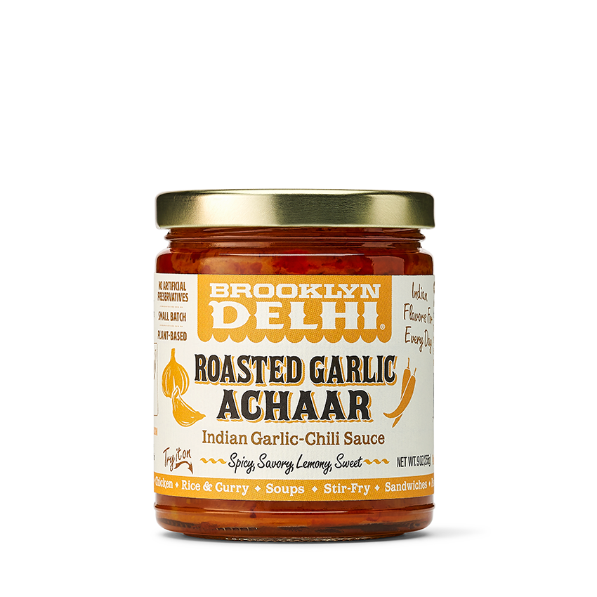 Brooklyn Delhi Roasted Garlic Achaar Jar - 6 Jars case