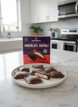 Load image into Gallery viewer, PastaZerts Chocolate Strawberry Cheesecake Ravioli Box- 1 box x 12 pieces
