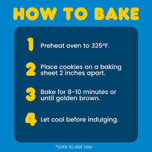 Load image into Gallery viewer, Whoa Dough Ready to Bake Sugar Cookie Bag - 6.9oz
