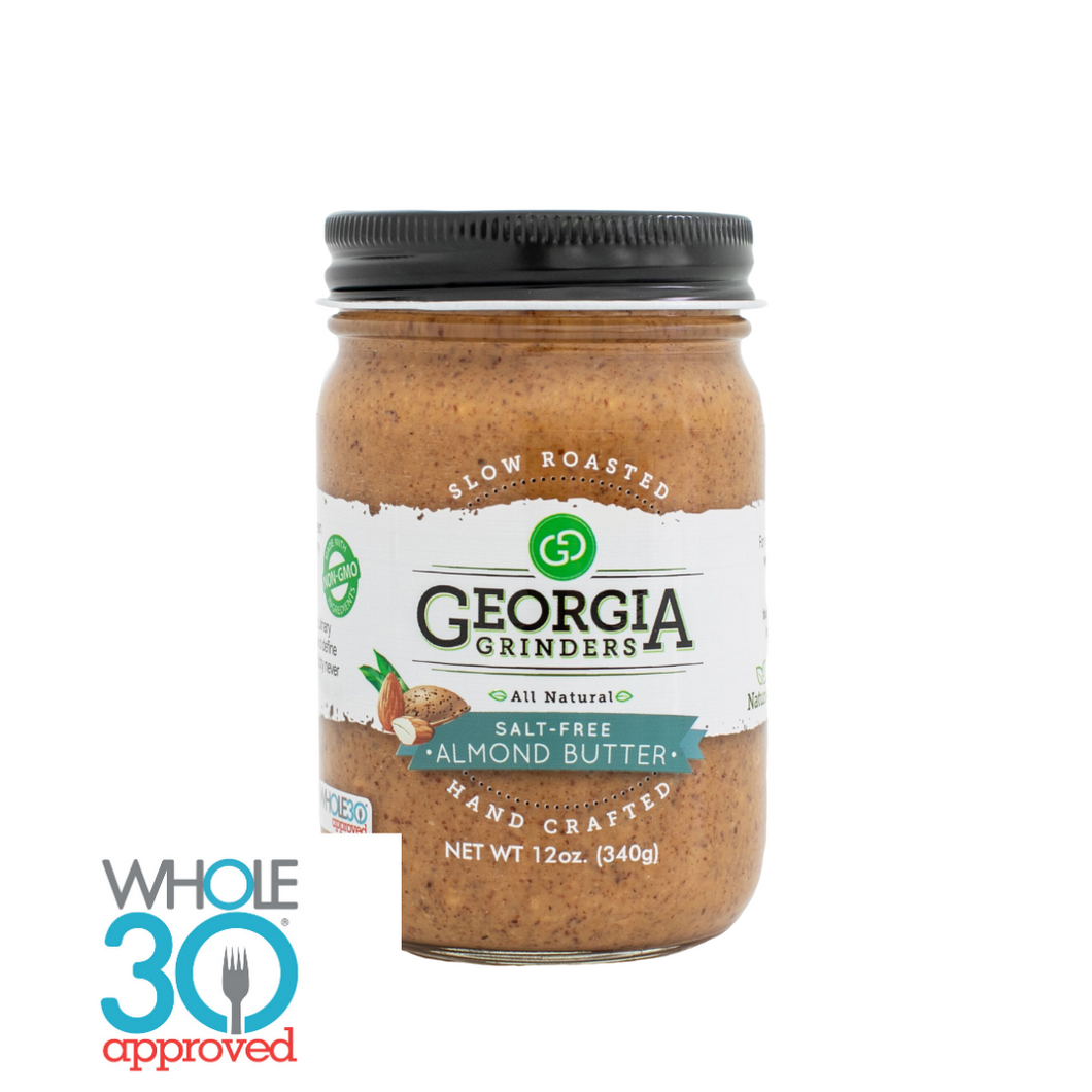 Georgia Grinders Salt Free Almond Butter Jar - 12 oz