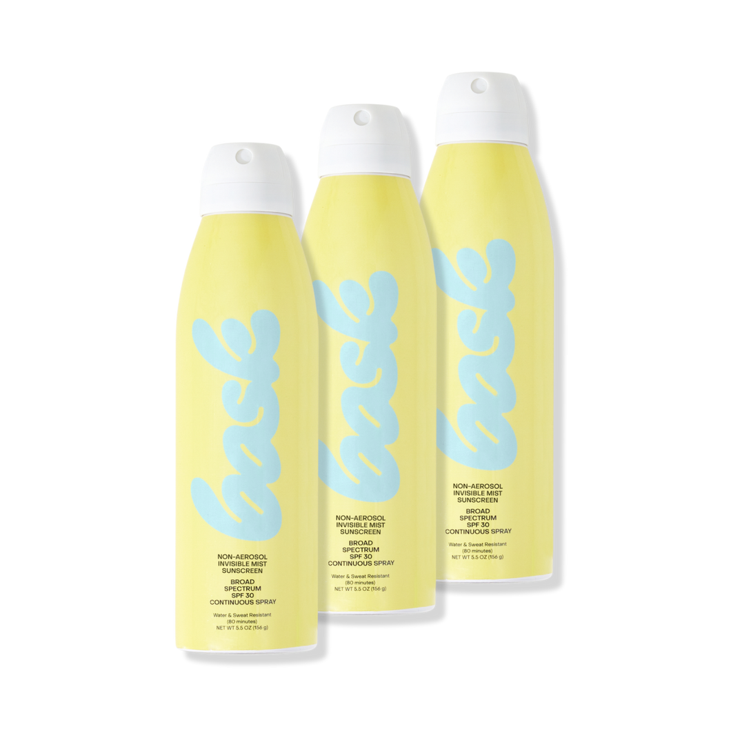 Bask Suncare Non-Aerosol Spray 3-Pack