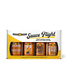 Load image into Gallery viewer, Buffalo Sauce Flight (8 oz x 4) - Bundle - Blonde Beard&#39;s - blondebeards
