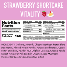 Load image into Gallery viewer, Strawberry Shortcake VITALITY (12 Count ) 🍓🍰 by B.T.R. Bar
