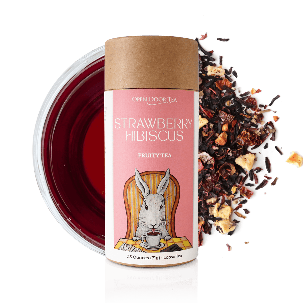 Open Door Tea Strawberry Hibiscus