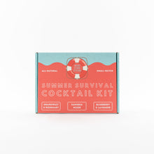 Load image into Gallery viewer, Summer Survival Cocktail Kit - 16oz Grapefruit &amp; Rosemary, 16oz Sangria Mixer, 16oz Blueberry Lavender by Wood Stove Kitchen
