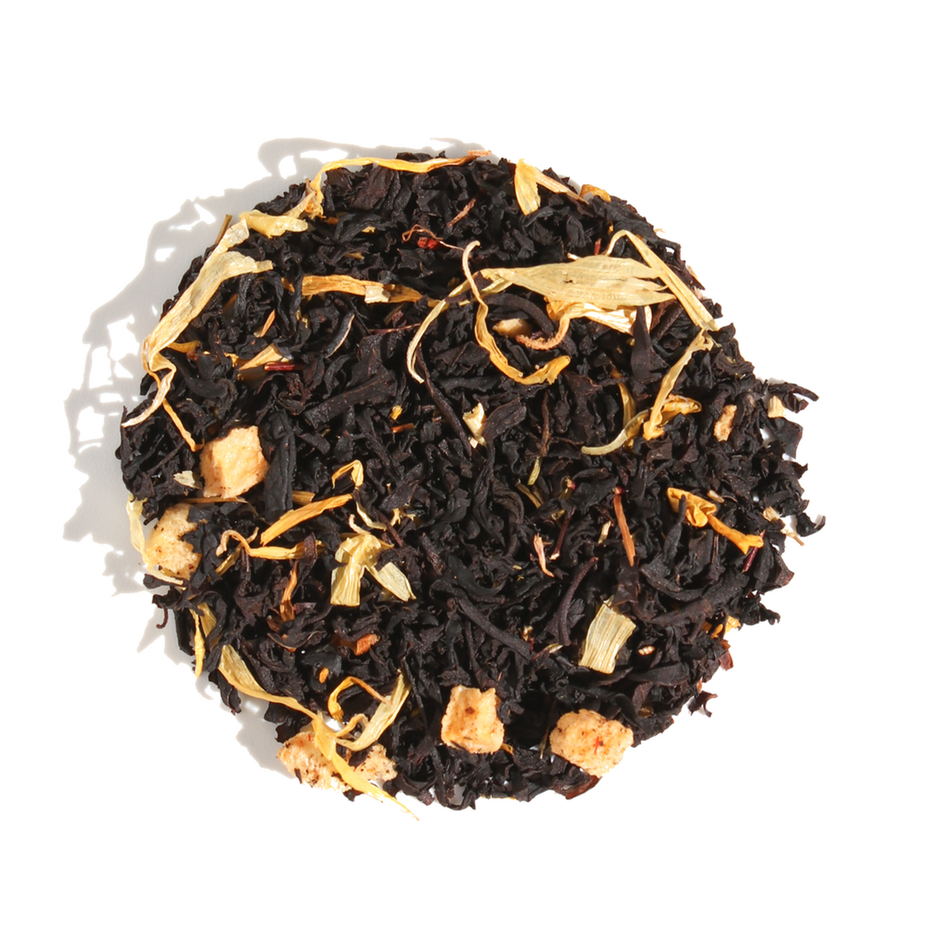 Plum Deluxe Tea Sweet Georgia Peach Black Tea (Hint of Caramel - Walnut)