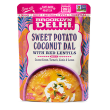 Load image into Gallery viewer, Brooklyn Delhi Sweet Potato Coconut Dal Pouch - 6 pouches case
