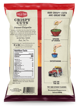 Load image into Gallery viewer, Field Trip Crispy Cuts, Sweet Chipotle Pork Rind 1.0 oz bag - 12 bags x 1.0oz case
