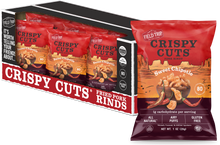 Load image into Gallery viewer, Field Trip Crispy Cuts, Sweet Chipotle Pork Rind 1.0 oz bag - 12 bags x 1.0oz case
