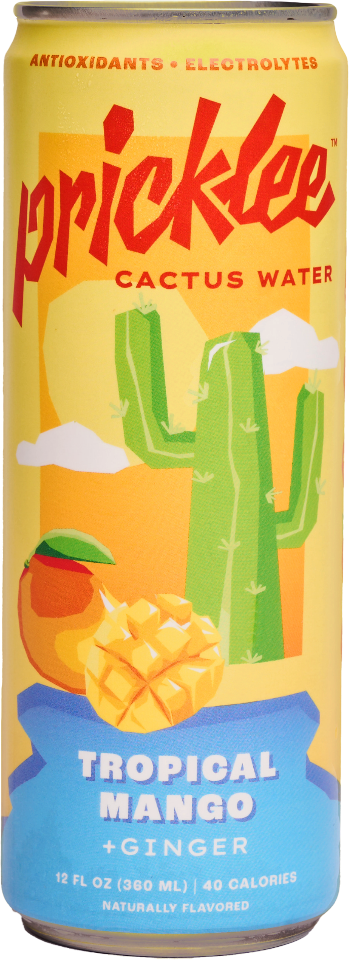 cactus lemon mango Tropical Mango by Pricklee Cactus Water