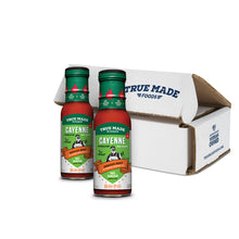 Load image into Gallery viewer, True Made Cayenne Hot Sauce Bottle - 6 bottles case
