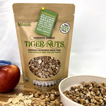 Load image into Gallery viewer, Tiger Nuts Supreme Peeled Tiger Nuts in 12 oz bags - 24 bags
