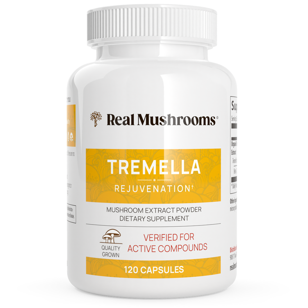 Organic Tremella Extract Capsules by Real Mushrooms