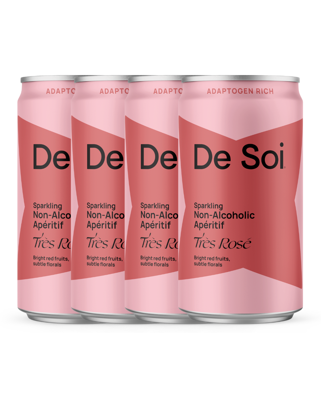 De Soi Non Alcoholic Apéritifs - Très Rosé Cans