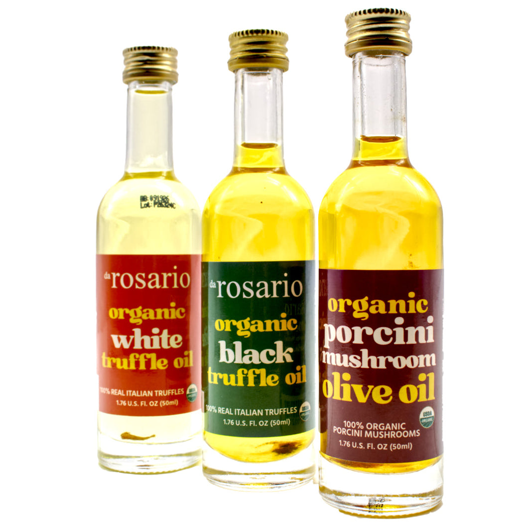 daRosario™ USDA Organic Truffle Oils 3 - 8oz ea