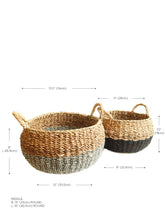 Load image into Gallery viewer, KORISSA Ula Floor Basket - Black
