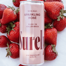 Load image into Gallery viewer, Surely Non-Alcoholic Sparkling Rosé Can 4-Pack
