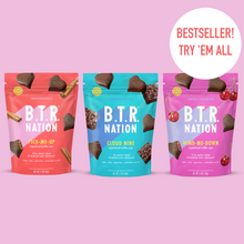 Load image into Gallery viewer, BESTSELLER PACK: Dark Chocolate Superfood Truffle Cup (18 cups) by B.T.R. Bar
