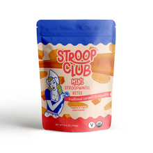 Load image into Gallery viewer, Photo of the front of a pouch of stroopwafel minis

