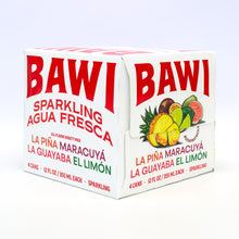 Load image into Gallery viewer, Bawi Agua Fresca CAJA VARIEDAD Cans - 12 Cans x 12 oz (355 mL) case
